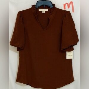 Women's Brown Blouse